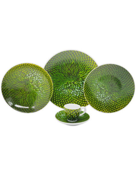 WEISSESTAL SERVIZIO PIATTI 47 PEZZI - NATURA