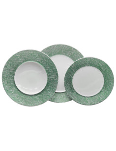 WEISSESTAL SERVIZIO PIATTI 48 PEZZI - STYLE EMERALD