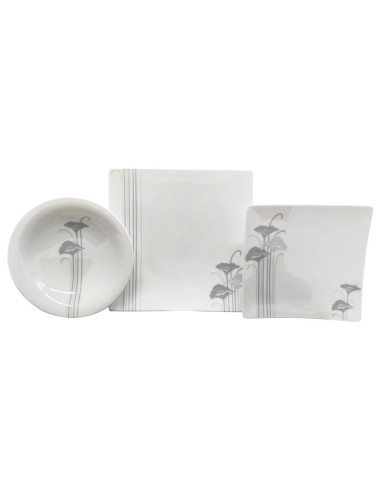 WEISSESTAL SERVIZIO PIATTI 51 PEZZI - BECKY