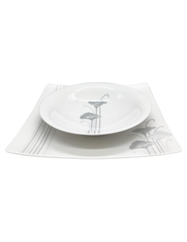 WEISSESTAL SERVIZIO PIATTI 51 PEZZI - BECKY