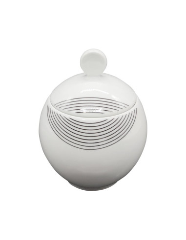 WEISSESTAL SERVIZIO PIATTI 53 PEZZI - TRALI BLACK