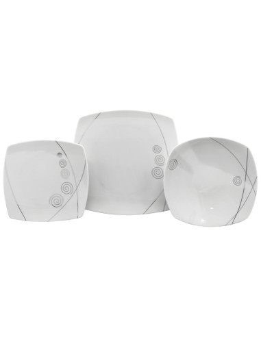 WEISSESTAL SERVIZIO PIATTI 55 PEZZI - WE ILYE