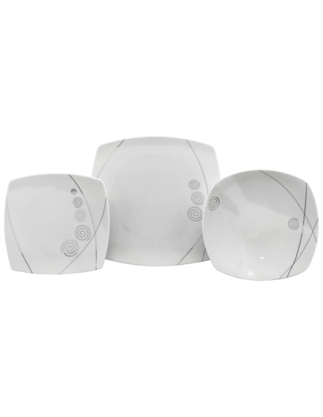 WEISSESTAL SERVIZIO PIATTI 55 PEZZI - WE ILYE