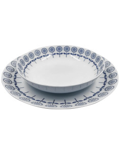 WEISSESTAL SERVIZIO PIATTI 57 PEZZI - BLUMEN 2