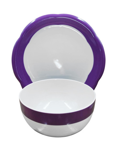 WEISSESTAL SERVIZIO PIATTI 59 PEZZI - GARDEN