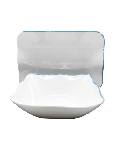 WEISSESTAL SERVIZIO PIATTI 59 PEZZI - RUVIA...