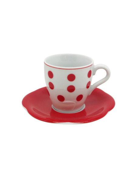 WEISSESTAL SET 6 TAZZE CAFFE CON PIATTINO - WARY