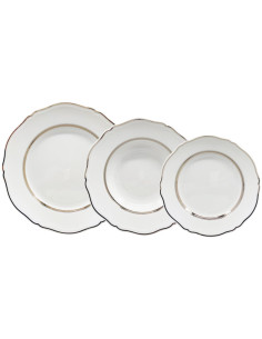 RICHARD GINORI SERVIZIO DI PIATTI 18 PEZZI - ANTICO DOCCIA