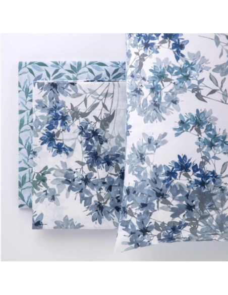 RIVIERA COMPLETO LENZUOLA 1 PIAZZA IN FLANELLA - FLORA