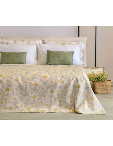 RIVIERA COPRILETTO MATRIMONIALE IN PIQUET -...