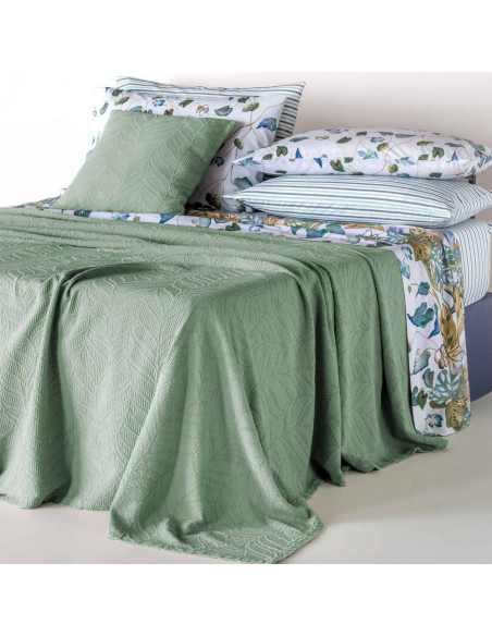 RIVIERA COPRILETTO MATRIMONIALE IN COTONE - KALA