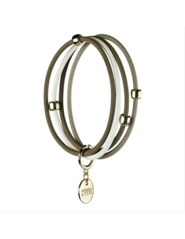 MILLEFIORI BRACCIALETTO 4 FILI IN GOMMA...