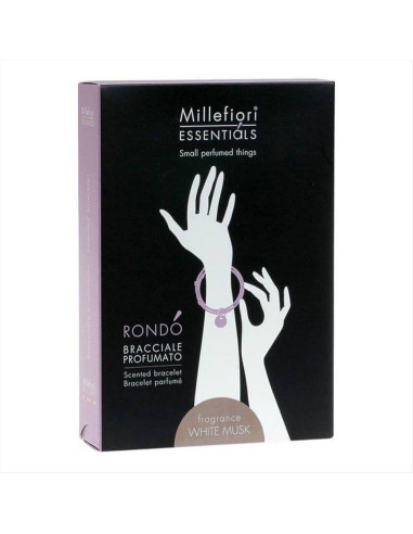 MILLEFIORI BRACCIALETTO 4 FILI IN GOMMA...