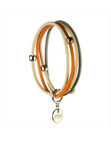 MILLEFIORI BRACCIALETTO 4 FILI IN GOMMA...