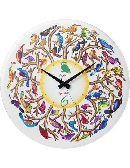 GUZZINI OROLOGIO DA PARETE Ø 60 CM - NATURE TIME