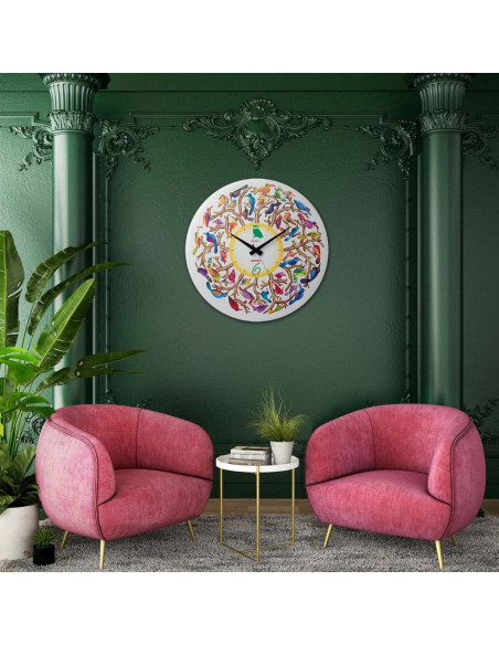 GUZZINI OROLOGIO DA PARETE Ø 60 CM - NATURE TIME