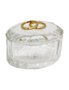 RANOLDI SCATOLA CON COPERCHIO IN CRISTALLO