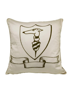 TRUSSARDI CUSCINO ARREDO IN RASO DI COTONE