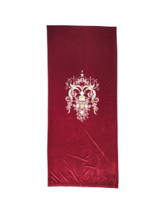 RICAM ART COPPIA DI CALATE IN VELLUTO RICAMATO 310 X 140 CM 2