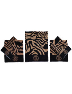 ROBERTO CAVALLI COMPLETO BAGNO 6 PEZZI - ZEBRA 2