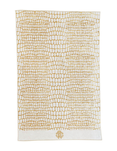 ROBERTO CAVALLI TELO DOCCIA IN SPUGNA DI COTONE...