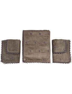 LUNA DI DIORNO COMPLETO BAGNO 8 PEZZI IN SPUGNA - CORREDO... 2