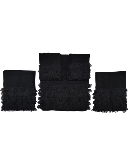 LUNA DI DIORNO COMPLETO BAGNO 7 PEZZI IN SPUGNA - VALENCIENNE