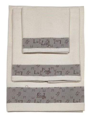 LIU JO COMPLETO BAGNO 4 PEZZI - JACQUARD F