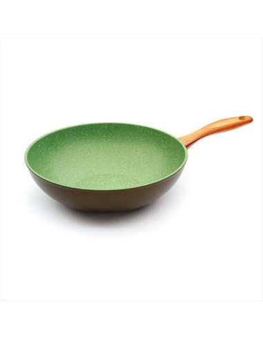 GIANNINI WOK ANTIADERENTE Ø 28 CM - VEGETALIA