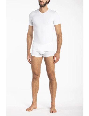 JULIPET MAGLIETTA MEZZA MANICA UOMO SCOLLO A V...