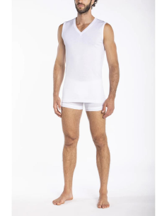 JULIPET MAGLIA UOMO SMANICATA SCOLLO A V IN FILO DI... 2