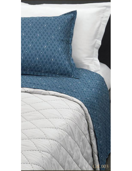 TRUSSARDI COMPLETO LENZUOLA MATRIMONIALE IN RASO - ROYAL GREYHOUND