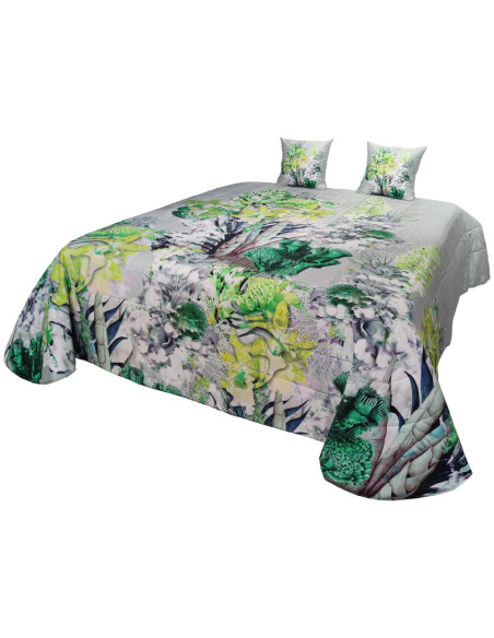 ROBERTO CAVALLI TRAPUNTINO MATRIMONIALE CON CUSCINI ARREDO - UNDERSEA