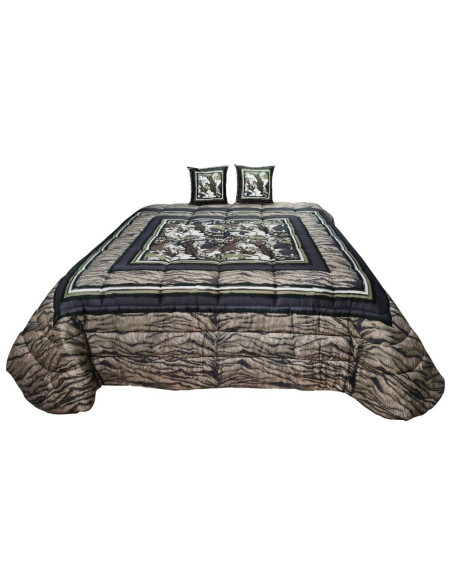 ROBERTO CAVALLI TRAPUNTA MATRIMONIALE CON 2 CUSCINI ARREDO - POP FELIX