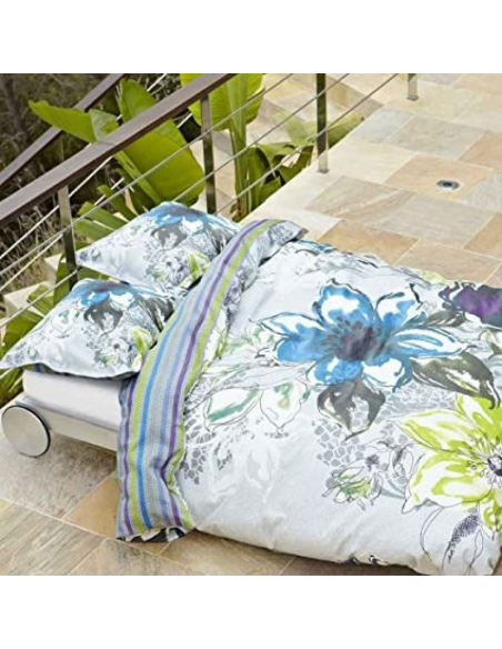 ESSENZA PARURE COPRIPIUMINO MATRIMONIALE IN RASO - LAGOON MULTI