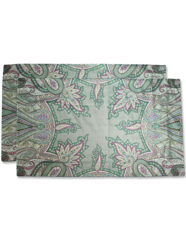 ETRO SET 2 FEDERE PER GUANCIALI 50 X 80 CM 3...