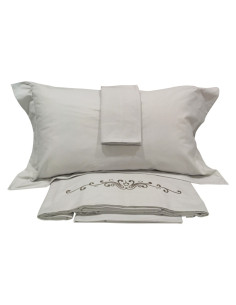 TIMAS COMPLETO LENZUOLA MATRIMONIALE IN CALDO COTONE - MAGDA