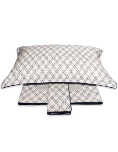 TRUSSARDI COMPLETO LENZUOLA MATRIMONIALE IN PERCALLE -...