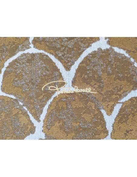 ROBERTO CAVALLI COPRILETTO MATRIMONIALE 270 X 260 CM - SILVER GOLD