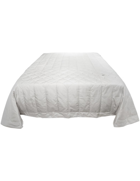 DAVID TRAPUNTINA MATRIMONIALE 270 X 270 CM IN RASO - CRISTALLI