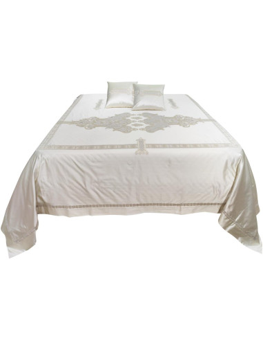 CENTRO DEL RICAMO COPRILETTO MATRIMONIALE 280 X...