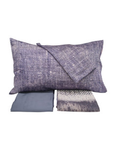 OILILY COMPLETO LENZUOLA MATRIMONIALE IN RASO - MOONLIGHT