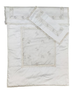 DAVID COMPLETO 3 PEZZI PER CARROZZINO TRAPUNTINO E LUNZUOLA