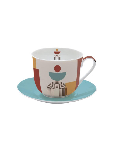 EASY LIFE TAZZA COLAZIONE CON PIATTINO 40 CL -...