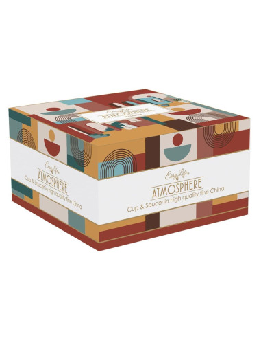 EASY LIFE TAZZA COLAZIONE CON PIATTINO 40 CL -...