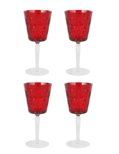 FEELING SET 4 CALICI ACQUA 29 CL - BAROCCO