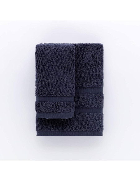 REEVÈR SET 2 ASCIUGAMANI IN SPUGNA DI COTONE - DUNE