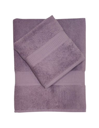 CA' D'ORO SET 2 ASCIUGAMANI IN SPUGNA - DIAMANTE