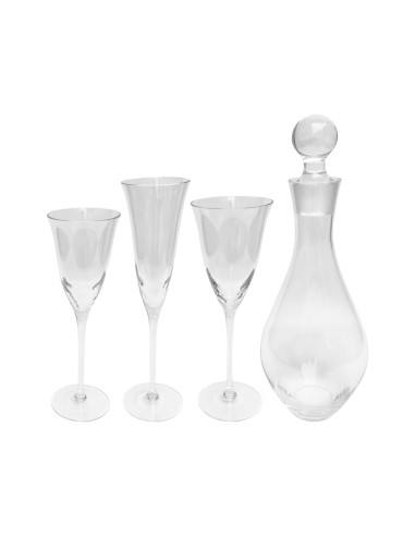 JEAN CLOSÈ SERVIZIO CALICI IN CRISTALLO 19...