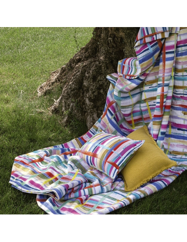 FAZZINI COPRILETTO MATRIMONIALE IN PIQUET - FILI